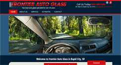 Desktop Screenshot of frontierautoglass.com